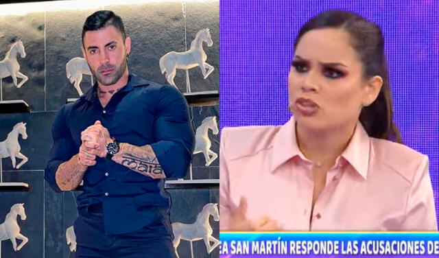 Andrea San Martín revela la reacción de Sebastián Lizarzaburu tras la filtración de sus chats con bailarín