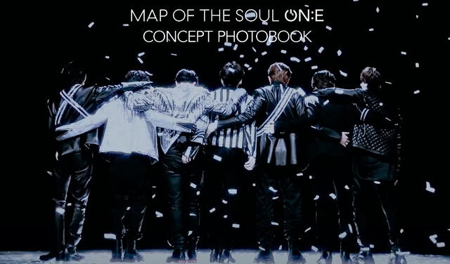 Map of the soul ON:E bts photobook concept