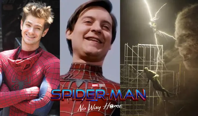 Andrew Garfield y Tobey Maguire en Spiderman no way home