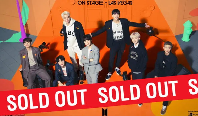 BTS, sold out, Permission to dance Las Vegas, sold out