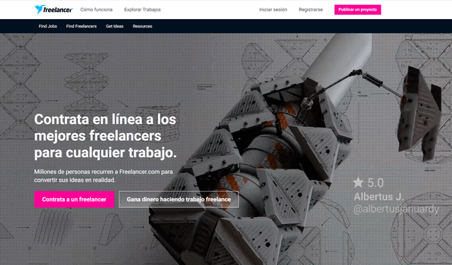Freelancer te brinda distintas opciones para afinar la búsqueda del proyecto que más te conviene. Foto: captura