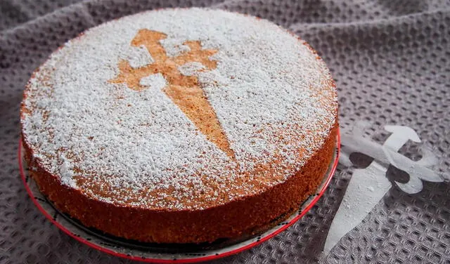 Los orígenes de la tarta de Santiago se remontan a la Edad Media. Foto: Caroline's Cooking
