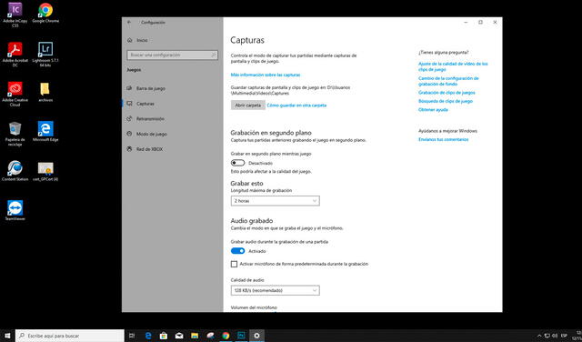 Cómo grabar pantalla de PC en Windows 10 u 11
