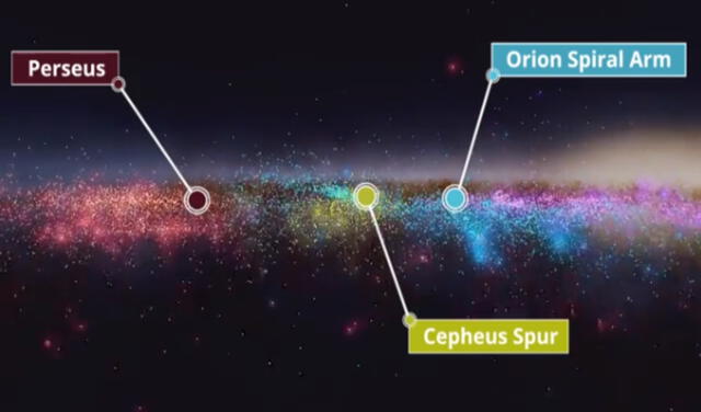Cepheus Spur es la región en la cual fueron descubiertas las estrellas azules. Foto: captura / Livescience