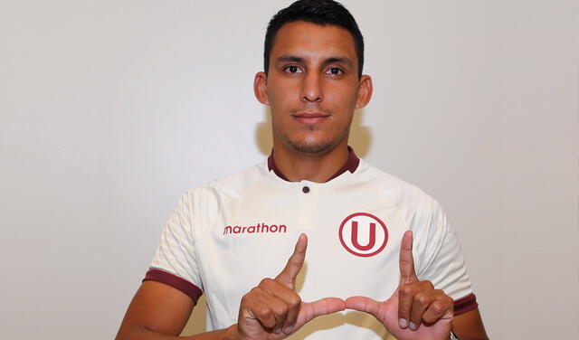 Alex Valera, de 24 años, fue atacante de Deportivo Llacuambamba en la reciente temporada. Foto: Universitario