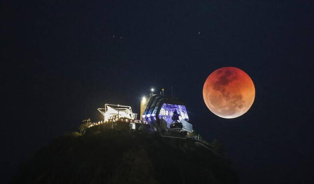 eclipse lunar, luna de sangre