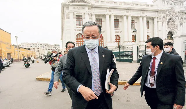 Presión. Alarcón impulsó que Legislativo se sume al choque. Foto: Antonio Melgarejo/La República