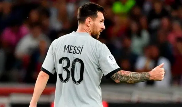 Bar de Francia puso como tapete la camiseta de Messi: “Recuerda limpiarte los pies al entrar”