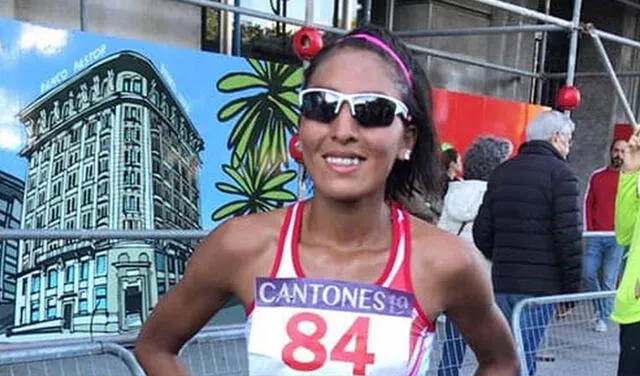 Mary Luz Andía competirá en marcha atlética en Tokio. Foto: Federación Deportivo Peruana de Atletismo.