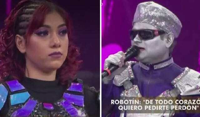Robotín protagonizó un emotivo momento en "El gran show". Foto: captura América TV Robotín protagonizó un emotivo momento en "El gran show". Foto: captura América TV