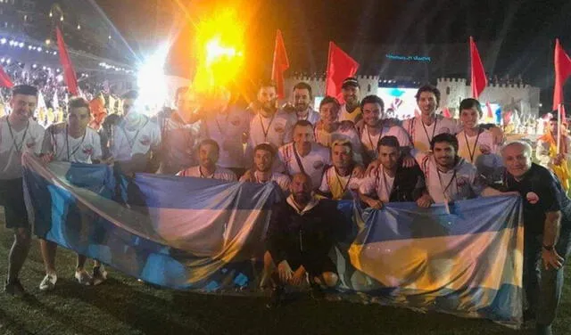 Comunidad Armenia en Argentina es el equipo que representa a la diáspora armenia en ese país. Foto: ConIFA