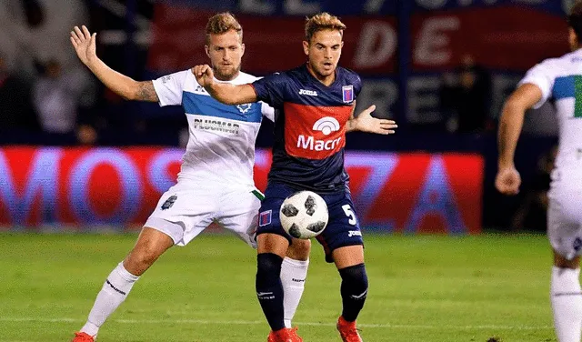 Lucas Menossi fue titular en Tigre en el 2022. Foto: difusión