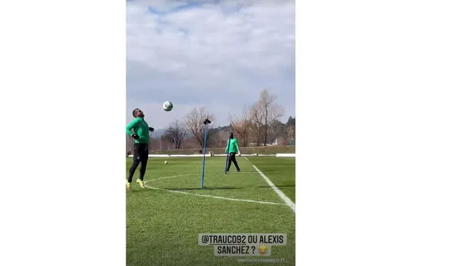 Miguel Trauco anotó golazo en sus entrenamientos de su equipo. Foto: captura Instagram