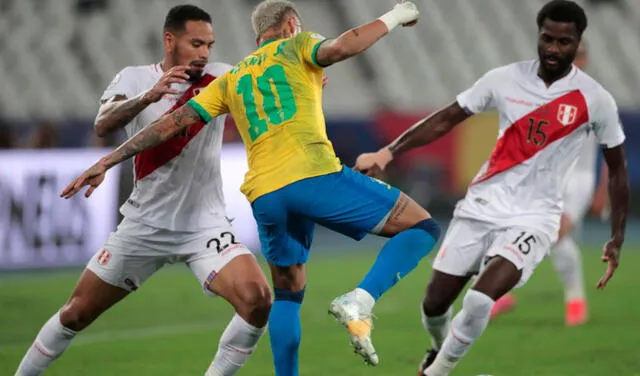 Perú cae ante Brasil por las semifinales de la Copa América 2021