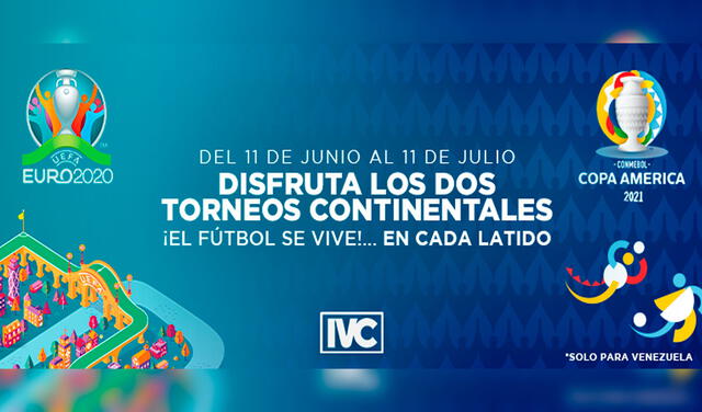 IVC transmitirá partidos de la Copa América y de la Eurocopa en Venezuela. Foto: IVCnteworks/Facebook