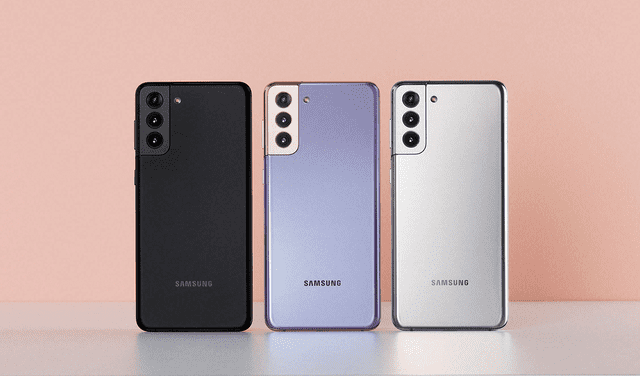 Diseño del Galaxy S21 Plus. Foto: Samsung