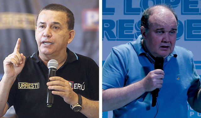 Daniel Urresti y Rafael López Aliaga