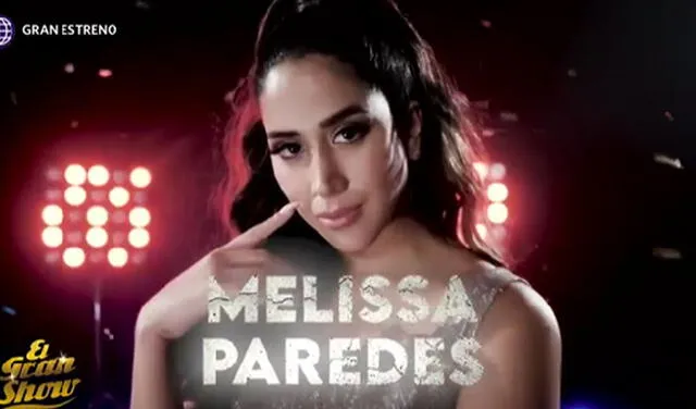 Melissa Paredes volverá a ser parte de "El gran show" en este 2022.