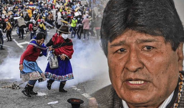 Evo Morales lamenta fallecimiento de indígenas en protestas de Ecuador