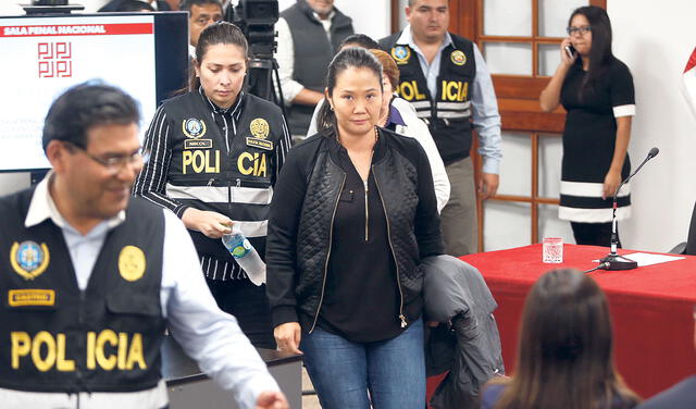 Juicio. Keiko Fujimori y sus principales colaboradores deberán afrontar un juicio público para aclarar los delitos atribuidos. Foto: difusión