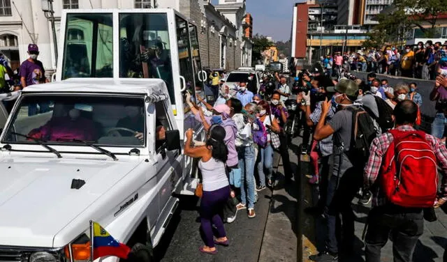 Semana Santa: venezolanos asisten a procesión religiosa en plena segunda ola