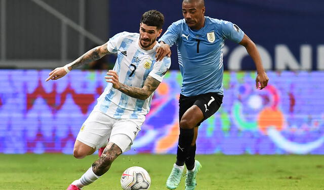 Argentina vs Uruguay por Copa América 2021