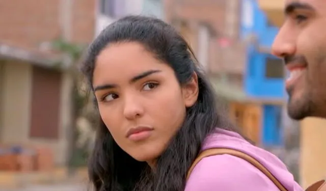 Daniela Feijoó inició su carrera en la televisión con el personaje de Silvia Amado en la telenovela Mi esperanza. Foto: captura de América TV