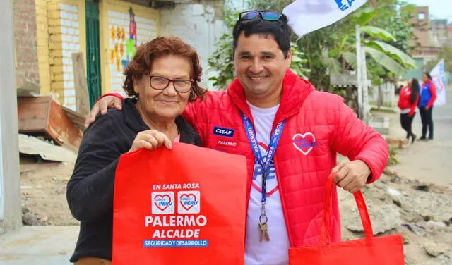 César Palermo es candidato a la alcaldía de Santa Rosa