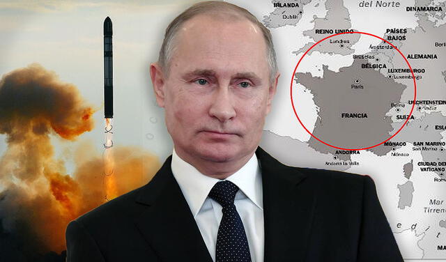 El presidente Vladimir Putin había indicado que esta arma iba a estar operativa en el 2022. Foto: composición LR/Sputnik/AFP/mapamundi