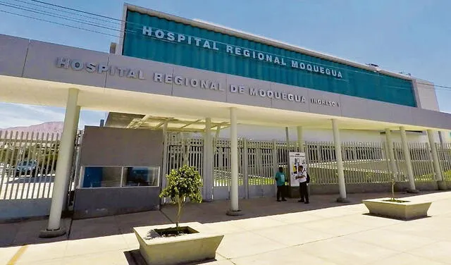 hospital de moquegua foto andina