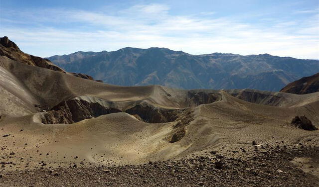 Volcán Huaynaputina. Foto: EFE