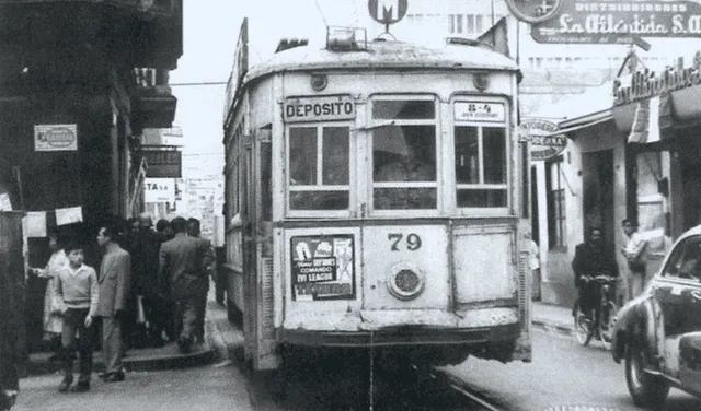 El tranvía eléctrico de Lima circuló en la ciudad de Lima durante 61 años