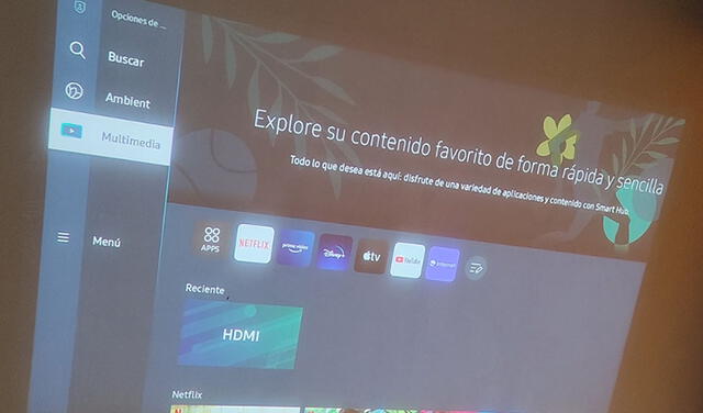 Vienen varias apps de streaming preinstaladas. Foto: Juan José López Cuya / La República