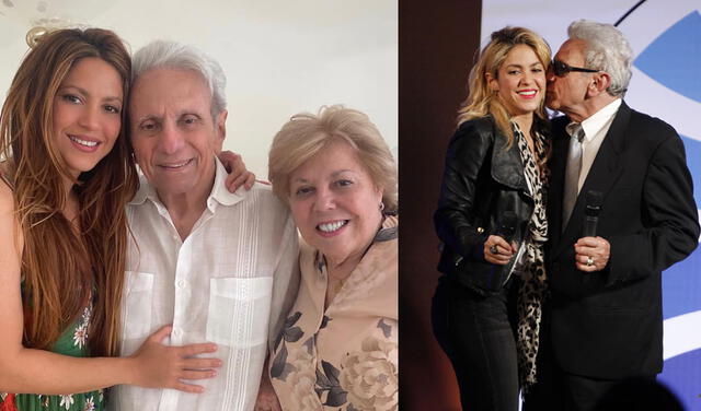 Shakira manifestó su admiración por el arduo trabajo que desempeño su padre a lo largo de su vida. Foto: composición LR/ Facebook Shakira.
