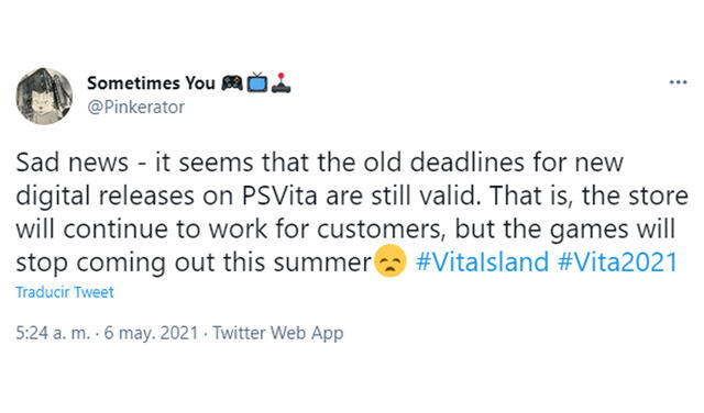 PlayStation ya no quiere que haya nuevos videojuegos para PS Vita