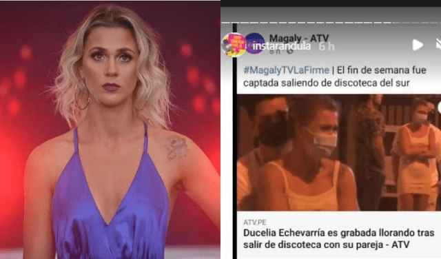 Expareja de Ducelia Echevarría señala que la modelo habría sufrido por acto violento. Foto: composición/ Instagram Ducelia Echevarría/ Instagram Instarántula