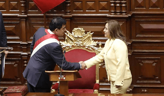 Dina Boluarte, José Williams. Foto: Antonio Melgarejo/La República