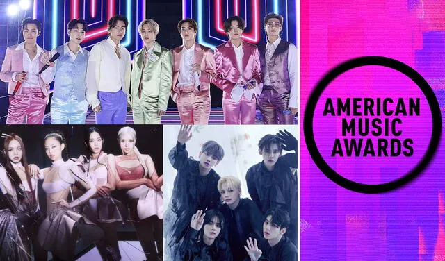 American Music Awards 2022: grupos de k-pop compiten en categoría de los American Music Awards. Foto: AMAs
