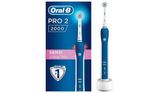 Cepillo de dientes Oral-B PRO 2000. Foto: Amazon