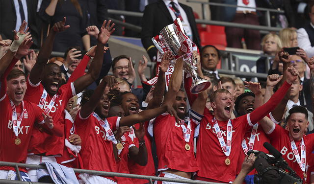 Nottingham Forest salió dos veces campeón de Europa y una sola vez campeón de la Premier League. Foto: AFP