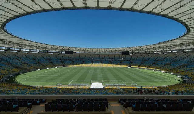 El estadio Maracaná en Río de Janeiro es una de las cuatro sedes que estableció Brasil como sede de la Copa América 2021. Foto: AFP