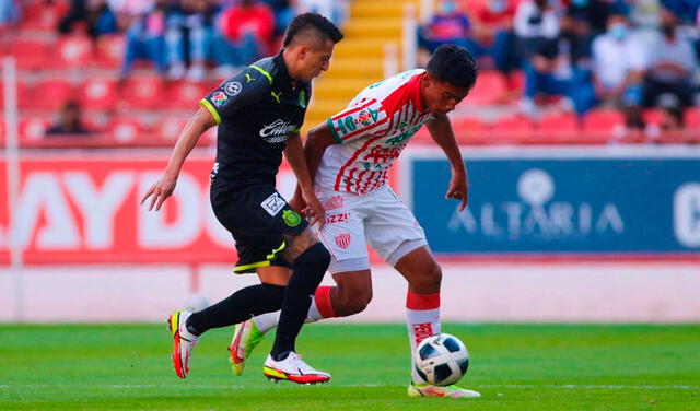 chivas vs necaxa