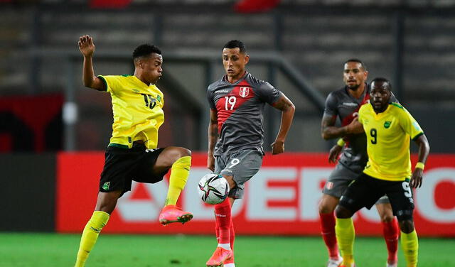 Perú y Jamaica igualan 0-0 al término del primer tiempo. Foto: Twitter Selección peruana