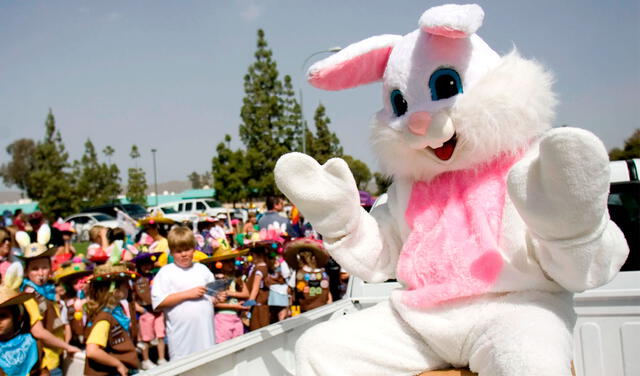 El conejo de Pascua es un personaje popular de las fiestas. Foto: The Republic