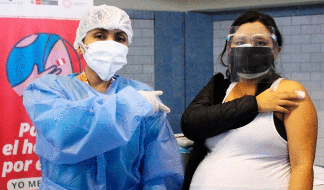 Embarazadas decidieron inocularse contra la COVID-19 para salvaguardar su vida y la de sus bebés. Foto: difusión