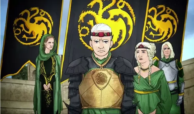 House of the dragon - Árbol genealógico Targaryen