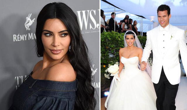 Kim Kardashian y Kris Humphries  se casaron en agosto de 2011. Foto: Kim Kardashian fans / Instagram