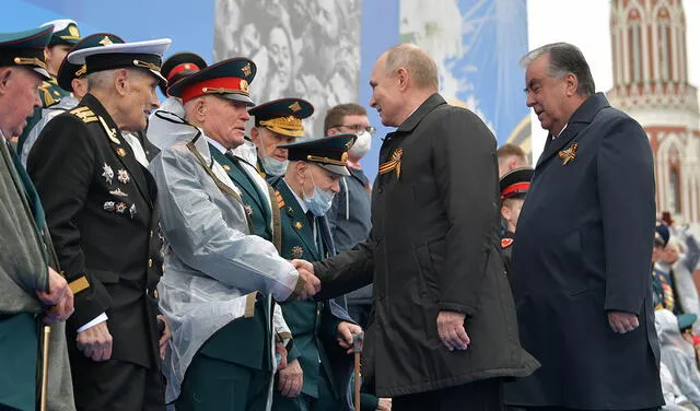 Desfile militar 9 de mayo en Rusia. Foto: EFE