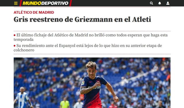 Antoine Griezmann disputó dos temporadas en el FC Barcelona. Foto: Mundo Deportivo.