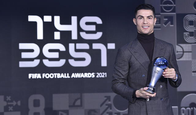 Premios The Best FIFA 2021: Cristiano Ronaldo es galardonado por ser el máximo goleador